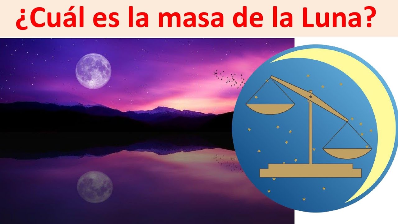 cual es el peso de la luna