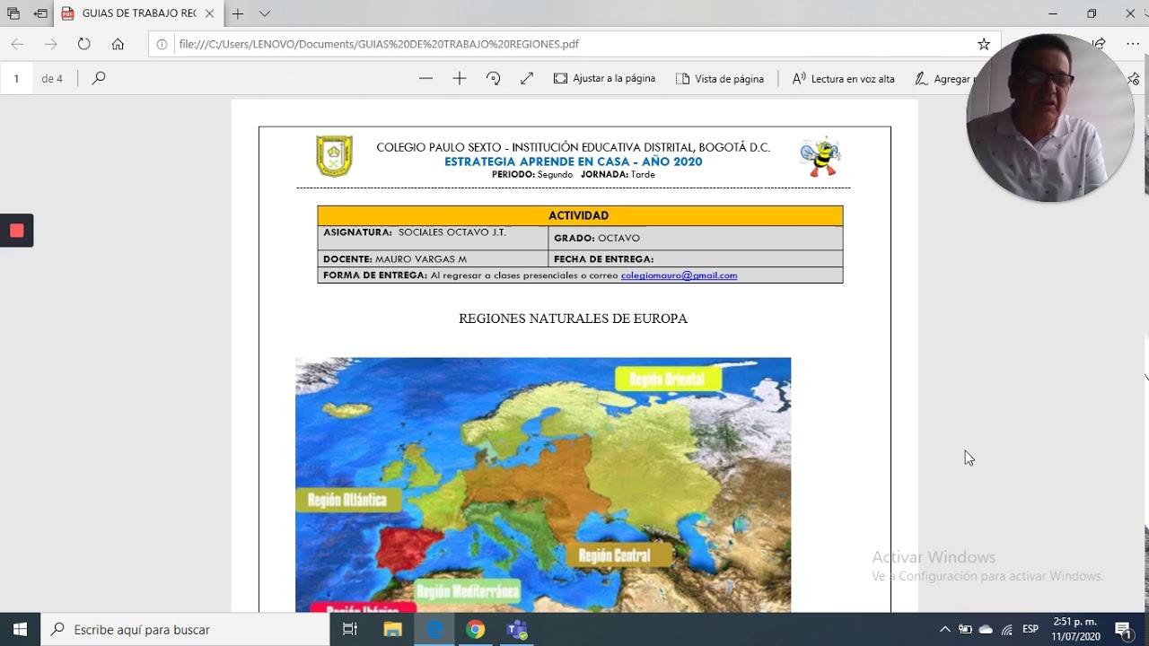 cual es la region natural de europa