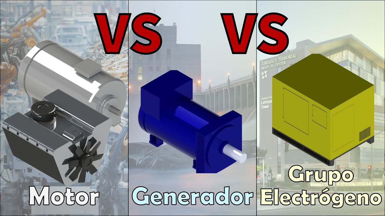 diferencia entre un generador y un motor