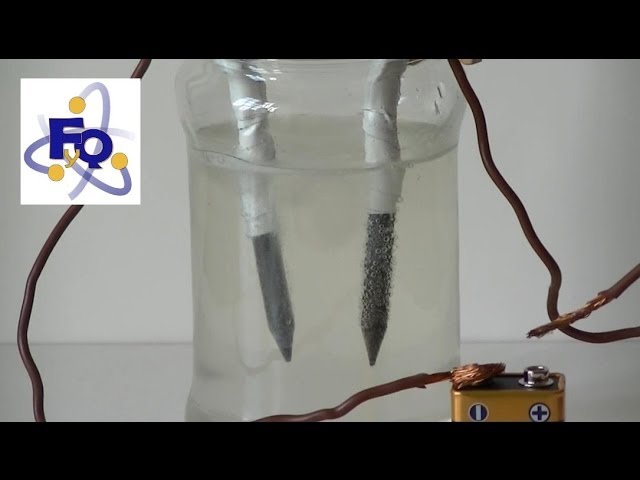 electrólisis de una mezcla de agua y sal explicacion