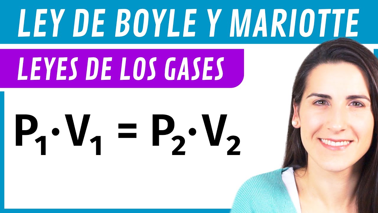 enunciado de la ley de boyle mariotte