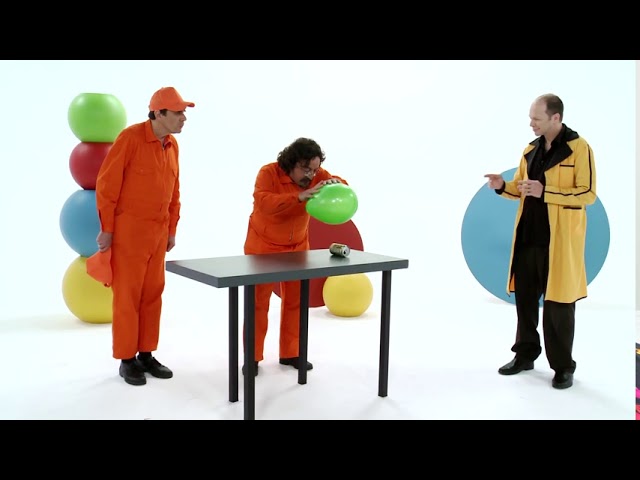 explicacion del experimento de la lata y el globo