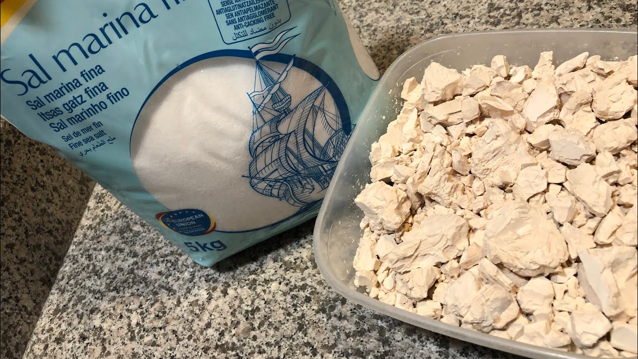 la levadura se alimenta de sal