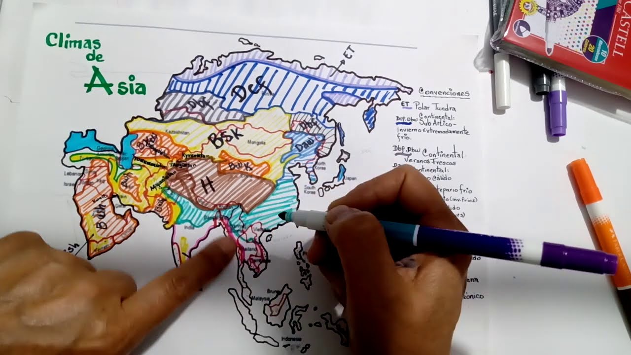 los climas secos de asia se extienden