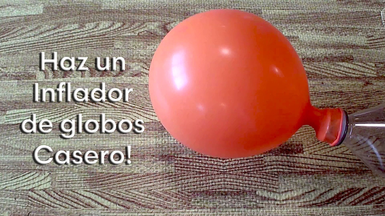 maquina para inflar globos casera