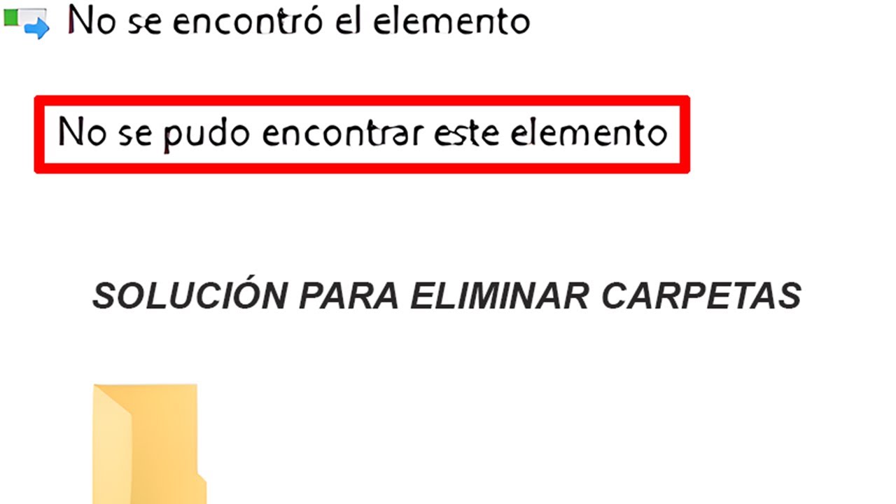 no se encontro este elemento