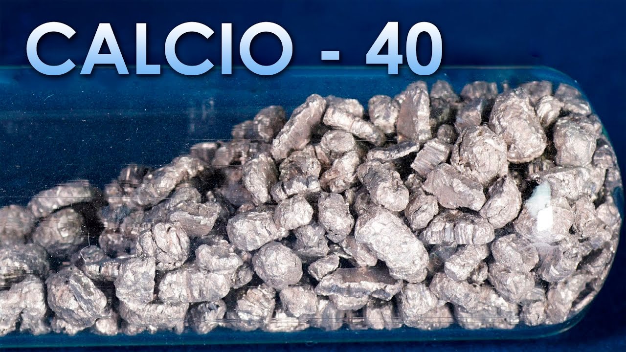 origen del elemento quimico calcio