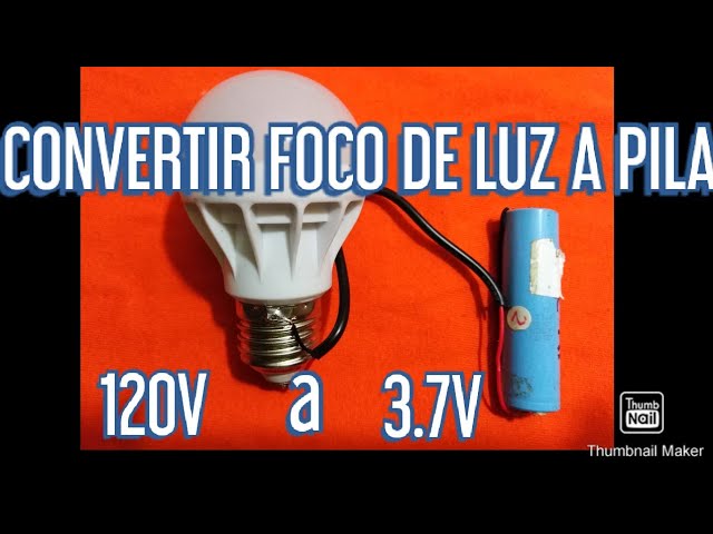 porque se enciende un bombillo con una pila