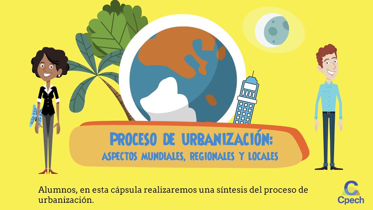 que es el proceso de la urbanizacion
