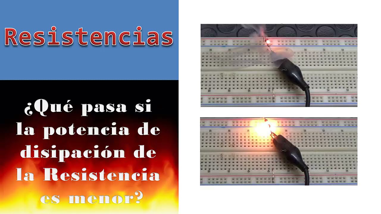 que pasa si una resistencia se quema