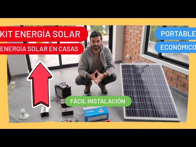 sistema luz solar para casa