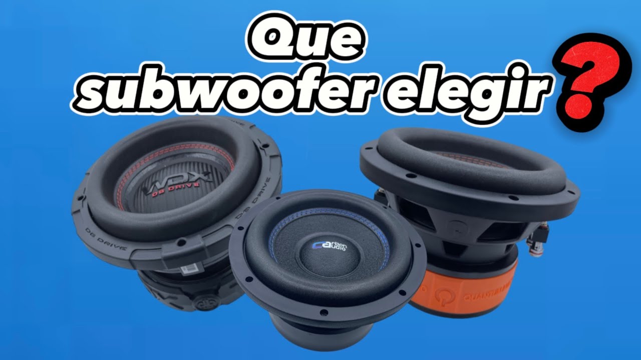 tipos de bajos para carros