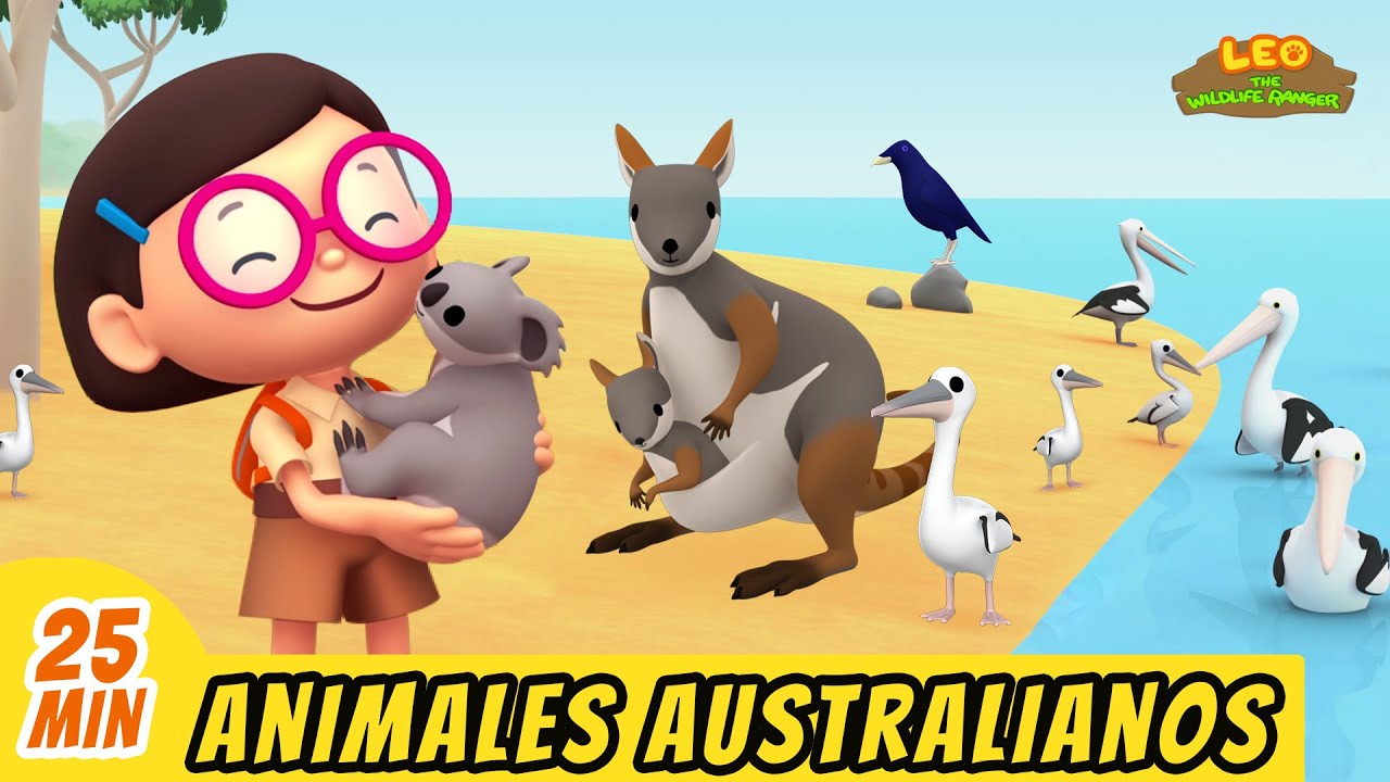 animales de oceania para niños