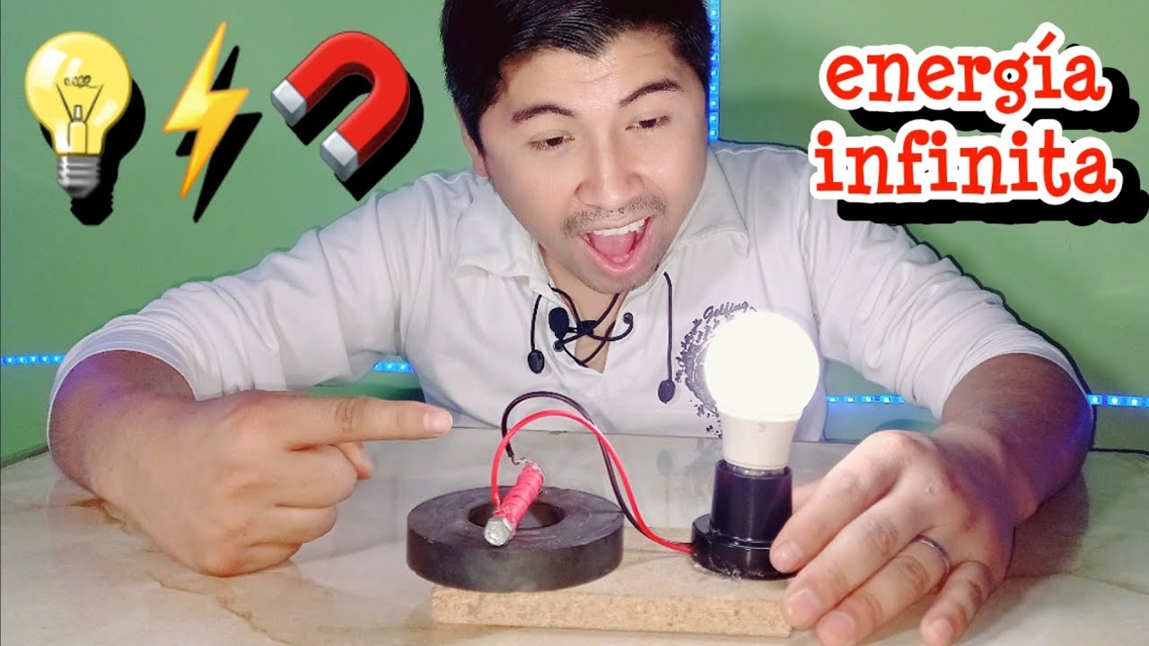 como generar electricidad con un iman