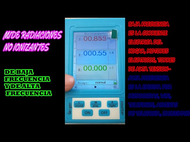 como se llama el aparato para medir la radiacion