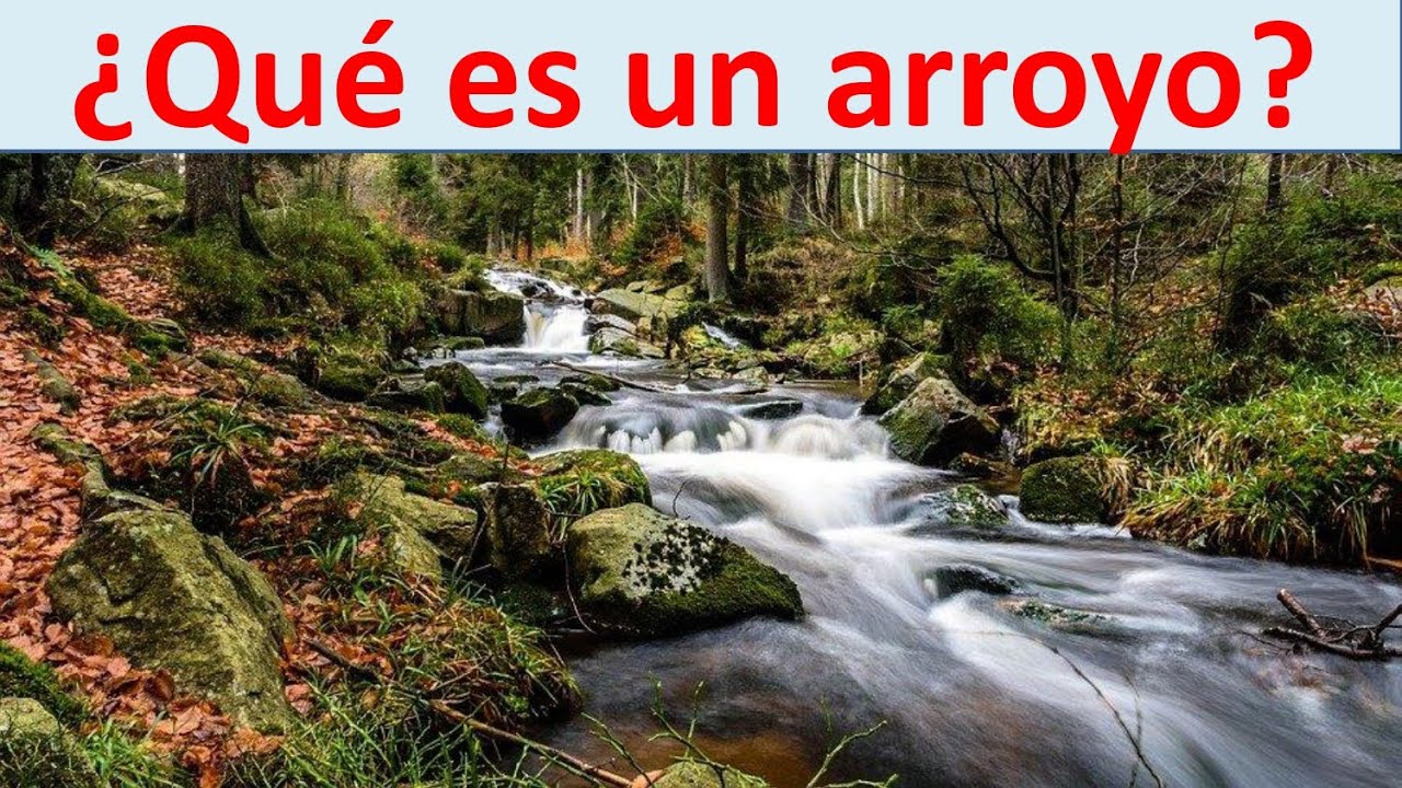 cual es la diferencia entre un rio y un arroyo