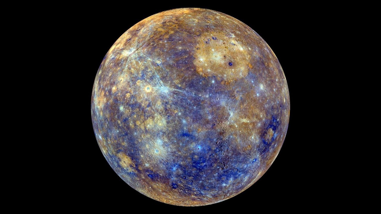 de que color es mercurio y venus