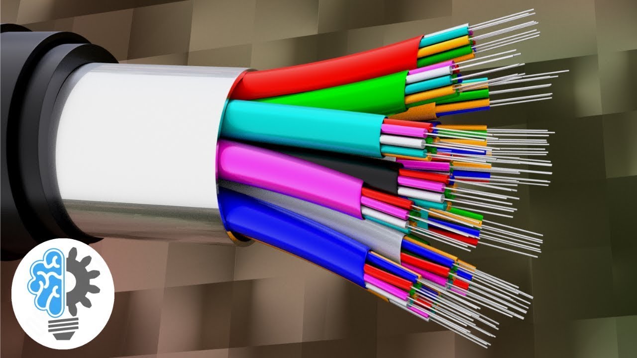 de que esta hecho el cable de fibra optica