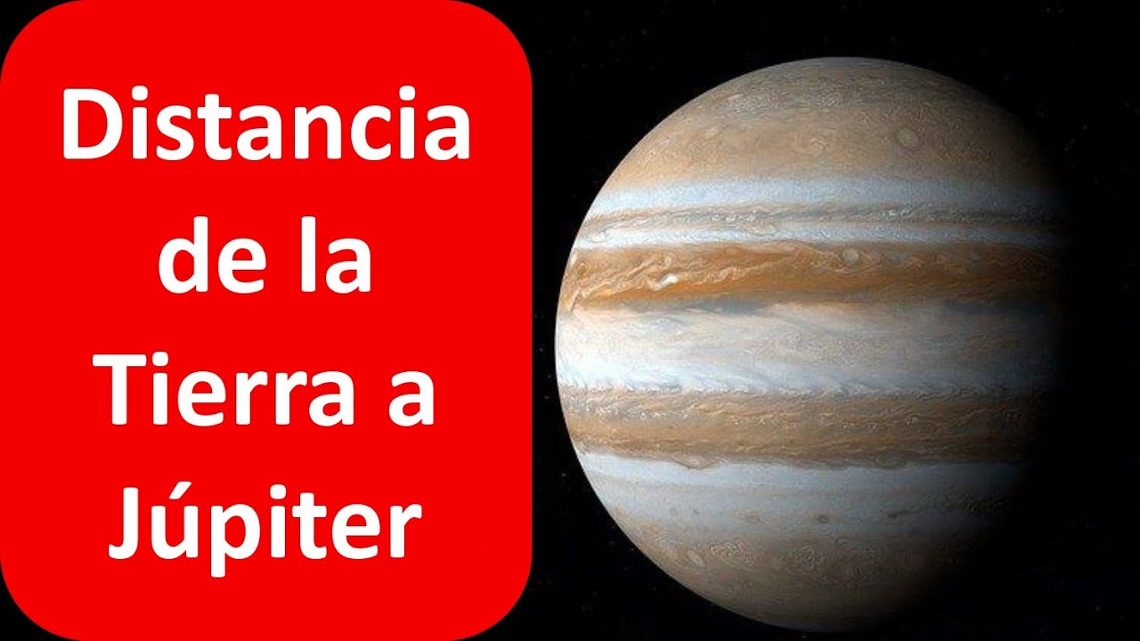 distancia entre la tierra y jupiter en años luz