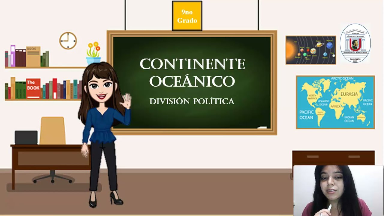division politica del continente oceanico