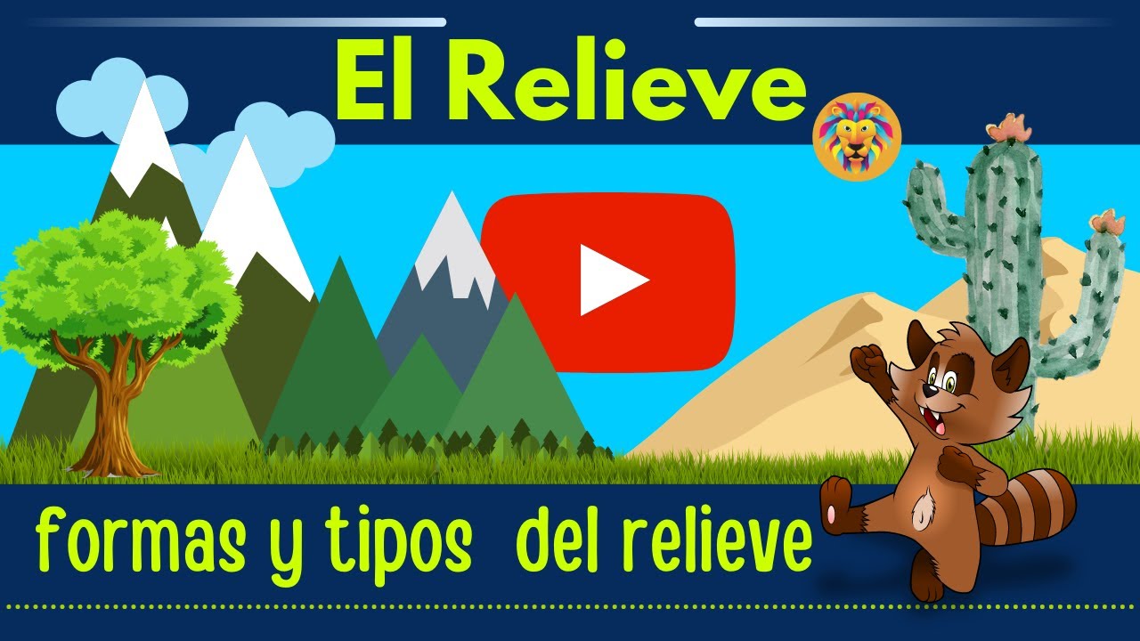 las formas del relieve para niños