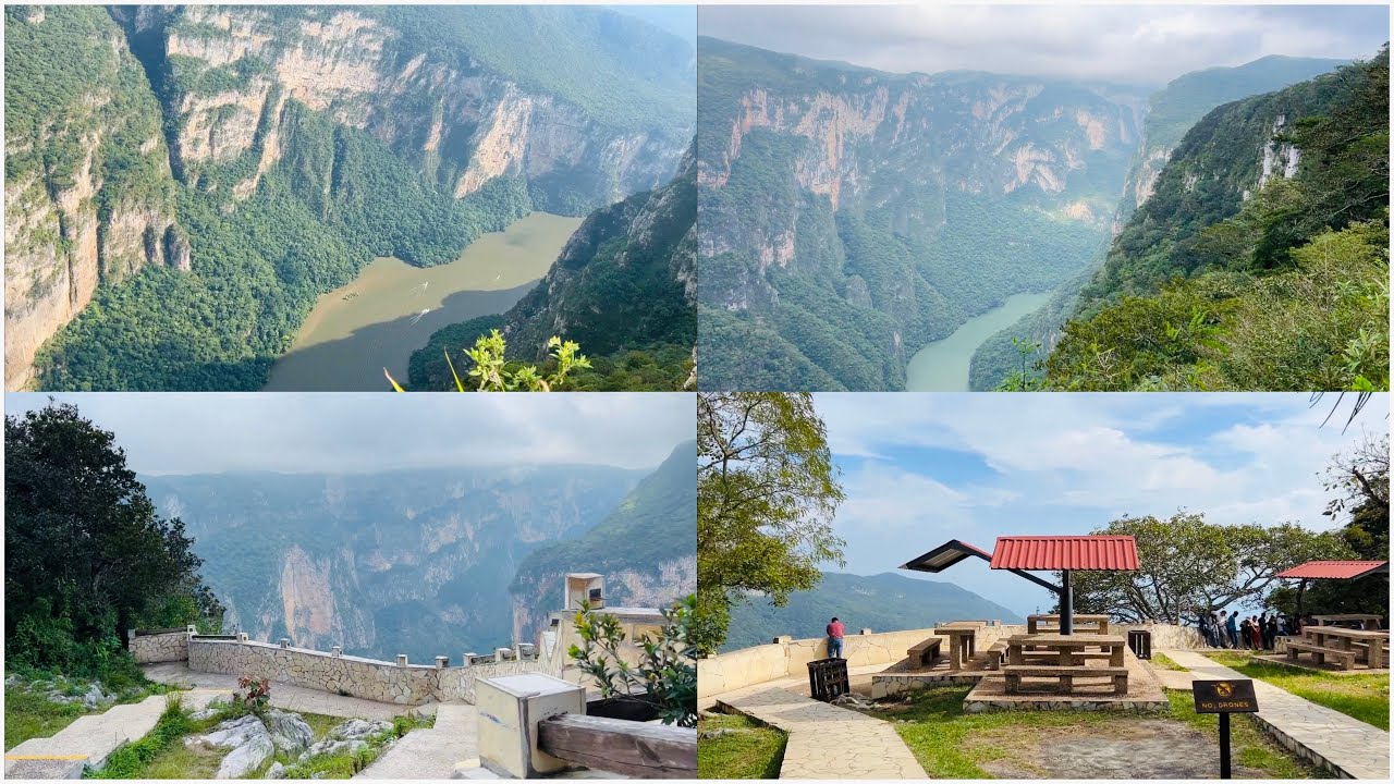 los miradores del cañon del sumidero