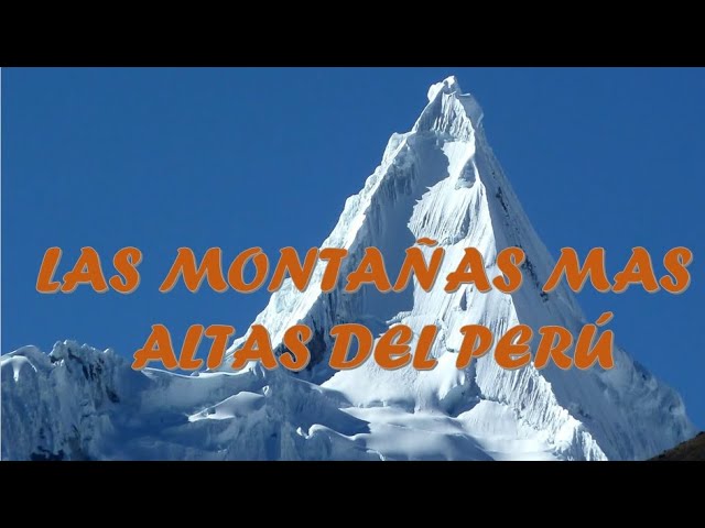 montaña mas alta de peru