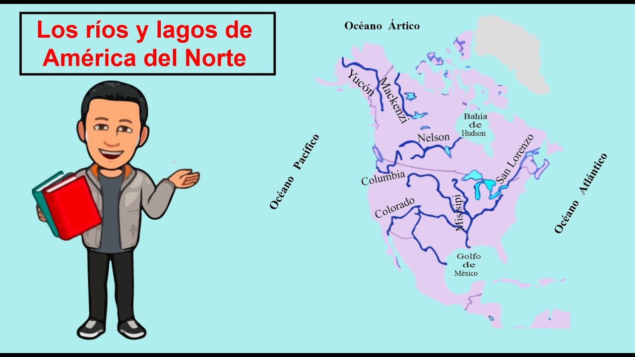 principales lagos y rios de america