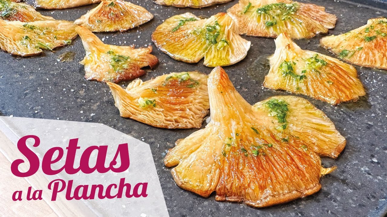 setas de cardo a la plancha